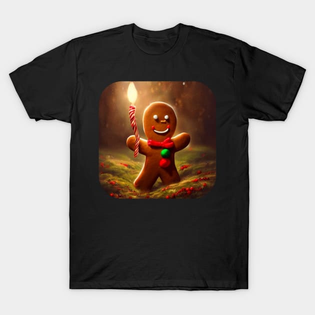 Gingerbread man T-Shirt by KK-Royal